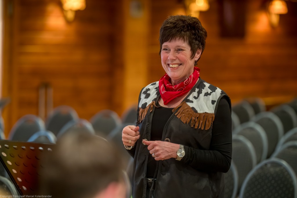 Mirjam op het Leerlingenconcert Veldhoek 2024